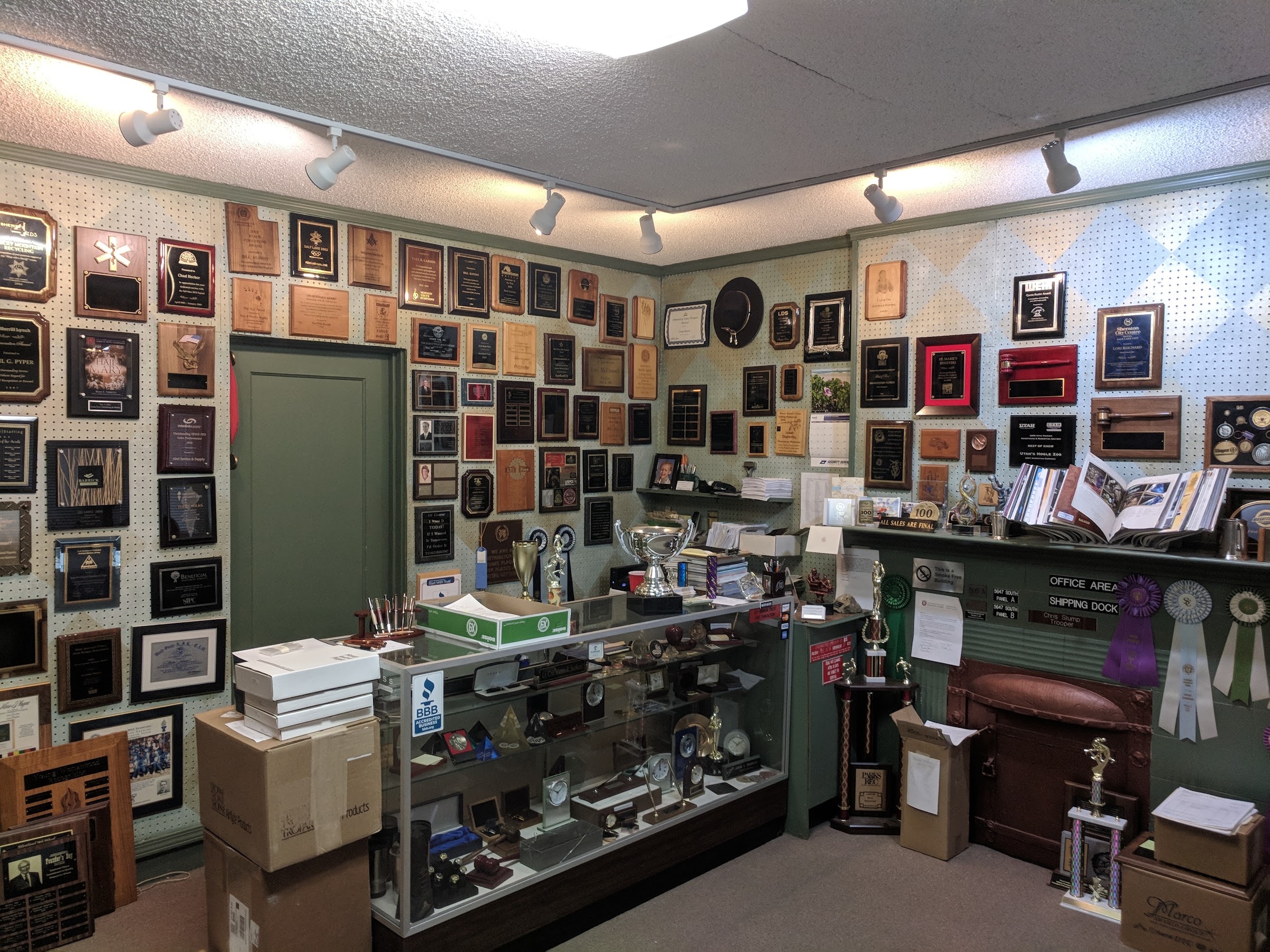 Benson's Trophies & Plaques, Inc. — Professional Services in Salt Lake City, UT