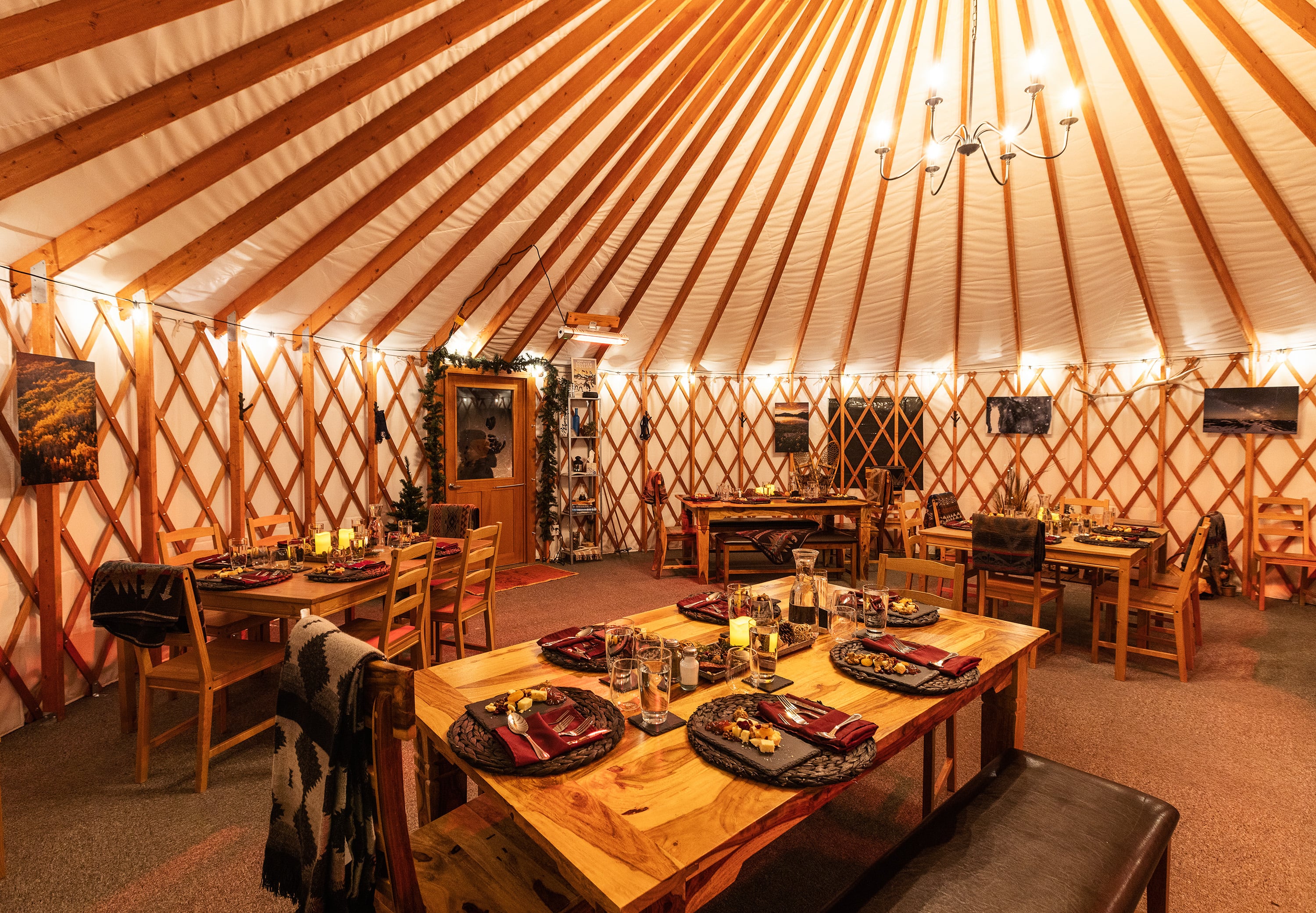 Nordic Yurt Dinner — Fitness & Recreation in Heber City, UT