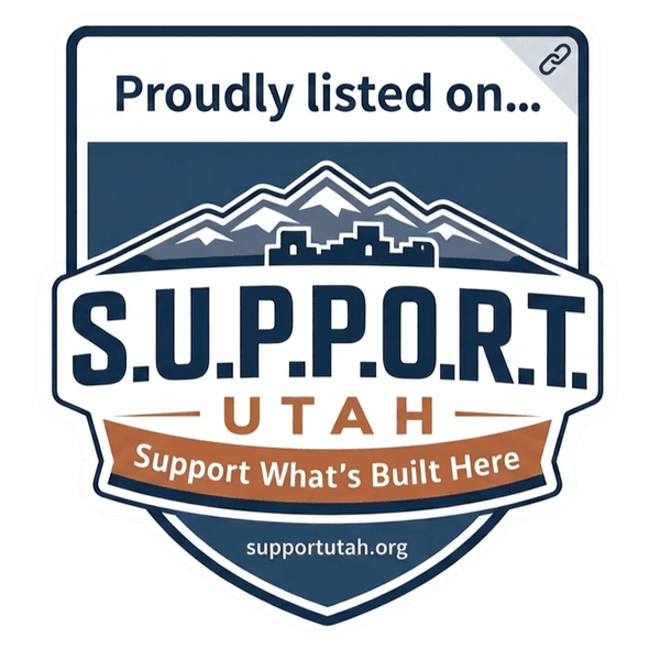 SUPPORT Utah badge